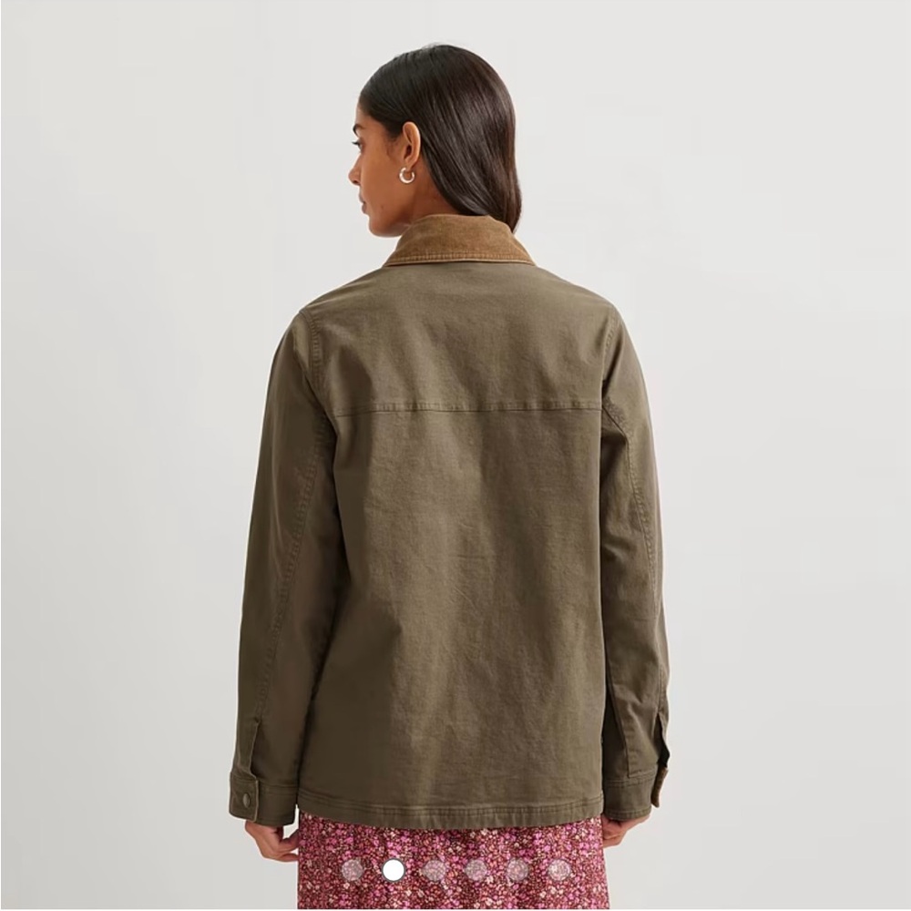 Olive Women's EB Barn Coat - Picture 2 of 12